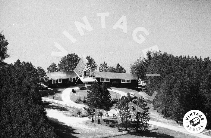 Sojourn Lakeside Resort (Gay El Rancho Ranch, El Rancho Stevens Ranch) - 1989 Aerial (newer photo)